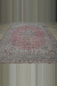 Wool on Cotton Oushak Rug 7x10 Feet 214,318 - Oushak Rug $i