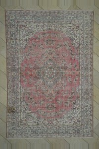 Wool on Cotton Oushak Rug 7x10 Feet 214,318 - Oushak Rug $i