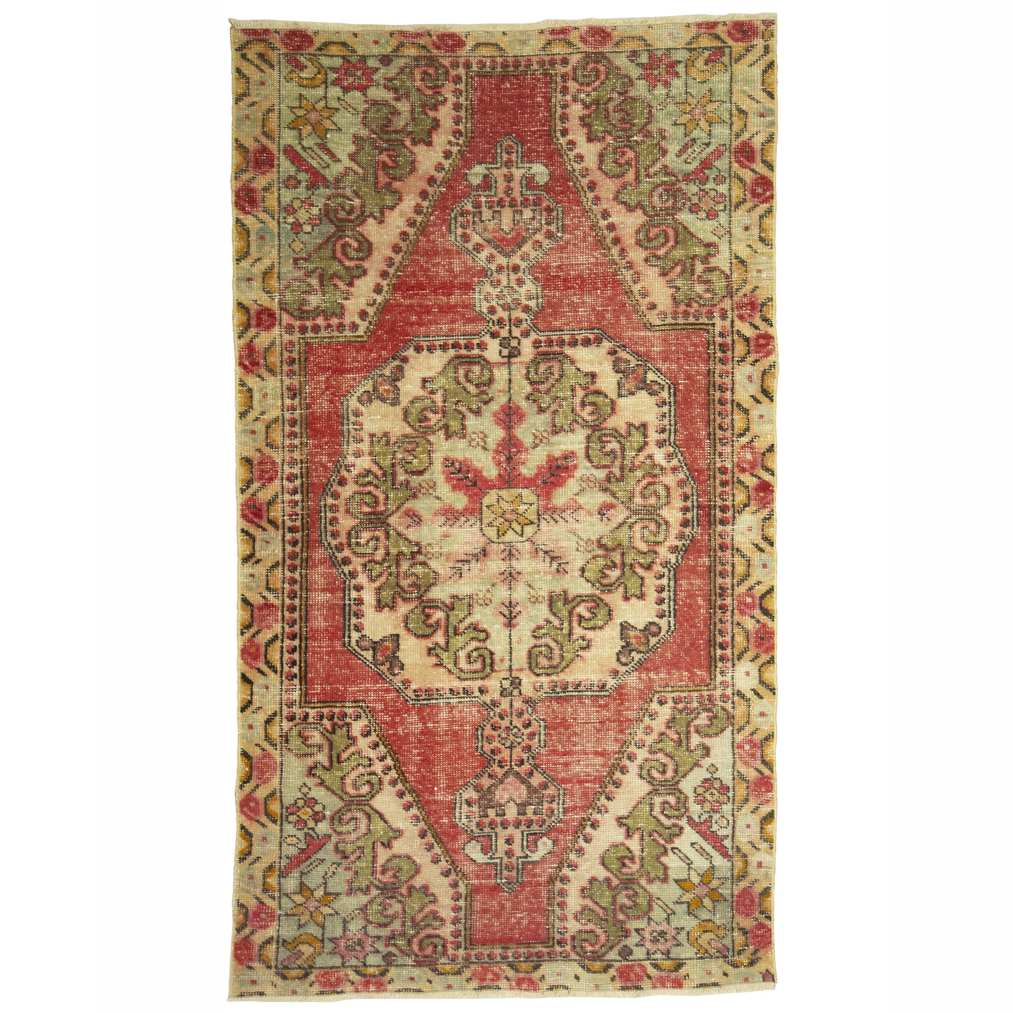 Wool on Cotton Rug 4x8 128,234 - Turkish Carpet Rug