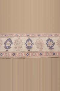 Wool Oushak Rug Runner,3x12 75,365 - Turkish Rug Runner  $i
