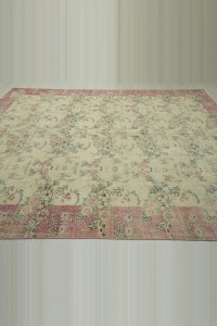 Xhoy Tabriz Pattern Turkish Carpet Rug 8x11 Feet 244,340 - Oushak Rug $i