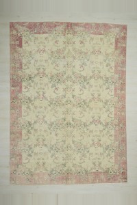 Xhoy Tabriz Pattern Turkish Carpet Rug 8x11 Feet 244,340 - Oushak Rug $i