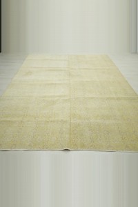 Yellow Turkish Oushak Rug 7X10 215,286 - Oushak Rug $i