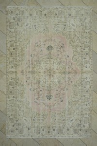 Zigler Mahal Pattern Oushak Rug 6x9 Feet 175,265 - Oushak Rug $i