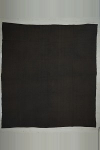 Turkish Carpet Rug 8x12 Sun Faded Sivas Kangal Carpet Rug 10.8x11.8 Square Size Dark Brown Goat Hair Rug. 328,358