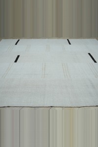 10x12 Broken Stripe Modern Vintage Hemp Kilim Rug 317,350 - Turkish Hemp Rug  $i