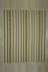 Turkish Natural Rug 10x12 Oversize Natural Color Flat Weave Kilim Rug. 311,374