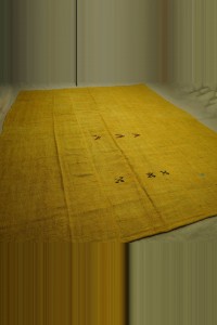 10x12 Saffron Color Overdye Hemp Rug 292,365 - Turkish Hemp Rug  $i