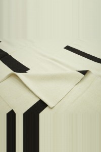 10x13 Minimalist Decor Stripe Kilim Rug. 303,394 - Turkish Natural Rug  $i