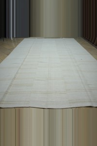 10x15 Primitive Striped Hemp Kilim Rug. 316,451 - Turkish Hemp Rug  $i