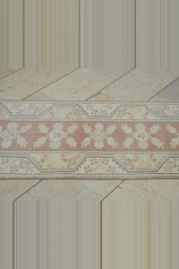 2.3x9 Wool Turkish Vintage Rug Runner 70,285 - Turkish Rug Runner  $i