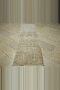 2.5x10 Vintage Narrow Persian Rug Runner 73,297 - Turkish Rug Runner  $i