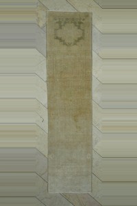 Turkish Rug Runner 2.5x10 Vintage Persian Rug Runner 75,297