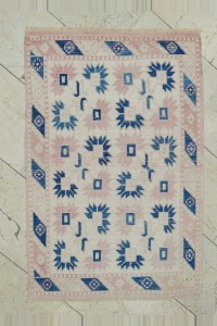 Turkish Carpet Rug 2.5x4 Small Size Wool Oushak Rug 78,115