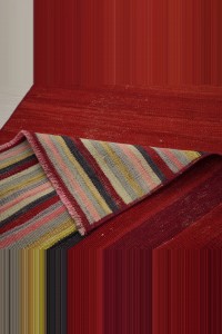 2.5x8 Red Gordes Kilim Rug Runner 73,238 - Turkish Rug Runner  $i