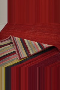 2.5x8 Red Gordes Kilim Rug Runner 74,244 - Turkish Rug Runner  $i
