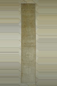 Turkish Rug Runner 2.6x14 Long Narrow Persian Rug Runner 80,435