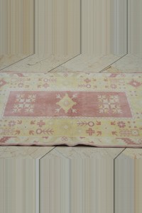 2.7x4 Wool Turkish Vintage Carpet Rug 82,122 - Turkish Carpet Rug  $i