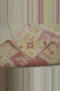 2.7x4 Wool Turkish Vintage Carpet Rug 82,122 - Turkish Carpet Rug  $i