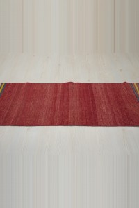 2x8 Red Gordes Kilim Rug Runner 62,234 - Turkish Rug Runner  $i