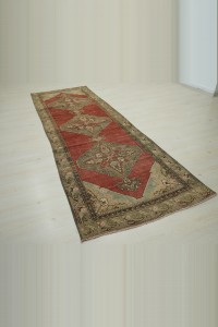 3.3x10 Old Kirsehir Rug Runner. 100,309 - Turkish Rug Runner  $i