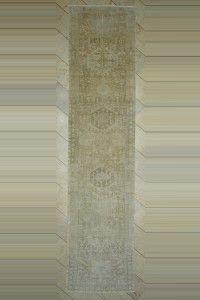 Turkish Rug Runner 3.5x15 Long Vintage Persian Rug Runner 107,450