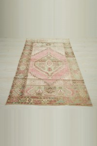 3.5x5.7 Old Turkish Kirsehir Carpet Rug 108,174 - Turkish Carpet Rug  $i
