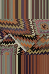 3.5x5 Small Size Turkish Kilim Rug. 106,120 - Turkish Kilim Rug  $i