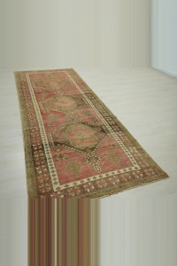 3.5x9.5 Sun Faded Sivas Carpet Rug Runner. 108,289 - Turkish Rug Runner  $i