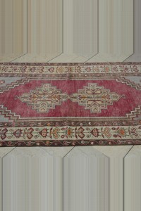 3.6x6 Old Vintage Turkish Carpet Rug 110,186 - Turkish Carpet Rug  $i