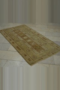 3.6x9.6 Terracotta Wool Milas Carpet Rug 107,194 - Oushak Rug  $i