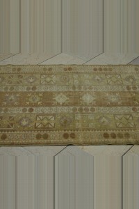 3.6x9.6 Terracotta Wool Milas Carpet Rug 107,194 - Oushak Rug  $i