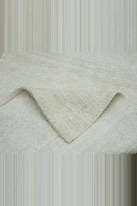 3x11.3 Minimal Decor Organic Hemp Kilim Rug Runner 94,345 - Turkish Rug Runner  $i