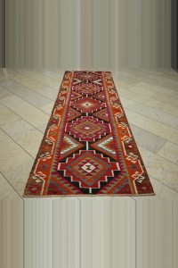 3x11 Wool Kilim Rug Runner. 105,320 - Turkish Rug Runner  $i