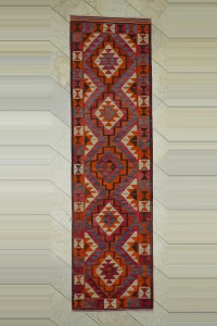 Turkish Rug Runner 3x11 Wool Turkish Kilim Rug Runner 93,340