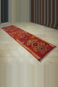 3x12 Long Kilim Rug Runner 98,376 - Turkish Rug Runner  $i