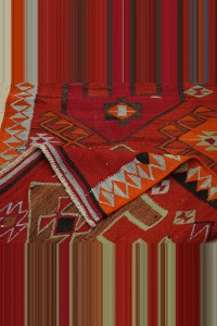 3x12 Long Kilim Rug Runner 98,376 - Turkish Rug Runner  $i