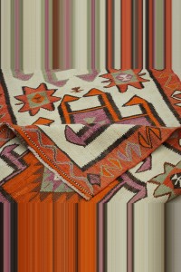 3x12 Wool Turkish Kilim Rug Runner 95,365 - Turkish Rug Runner  $i