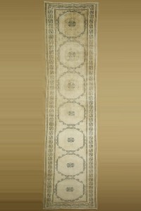 Turkish Rug Runner 3x13 Oushak Rug Runner. 97,390