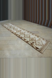 3x13 Soft Wool Turkish Rug Runner 87,396 - Turkish Rug Runner  $i