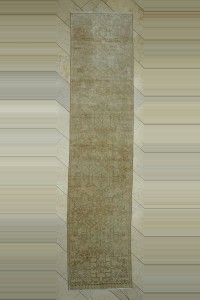 Turkish Rug Runner 3x13 Stair Decor Vintage Persian Rug Runner 93,402