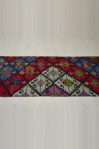 3x13 Turkish Kirsehir Kilim Rug Runner 82,390 - Turkish Rug Runner  $i