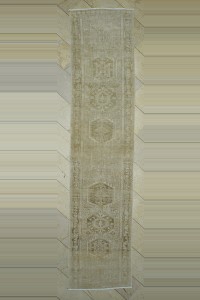 Turkish Rug Runner 3x13 Vintage Persian Rug Runner 91,397