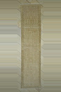 Turkish Rug Runner 3x14 Stair Decor Vintage Persian Carpet Rug 96,420