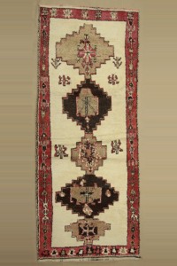 Turkish Rug Runner 4x10 Wool Herki Rug Runner. 127,310