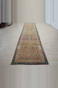 4x13 Long And Wide Kars Carpet Rug Runner 110,403 - Turkish Rug Runner  $i