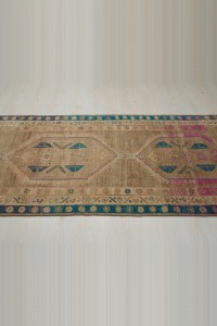 4x13 Long And Wide Kars Carpet Rug Runner 110,403 - Turkish Rug Runner  $i