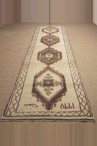 4x14 Wool Herki Rug Runner. 122,425 - Turkish Rug Runner  $i