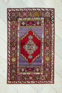 Turkish Carpet Rug 4x6 Turkish Kirsehir Village Woven Carpet Rug 108,173