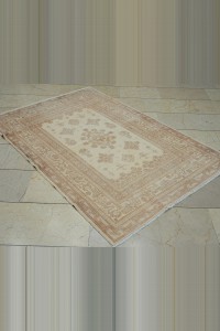 4x6 Wool Vintage Turkish Carpet Rug  120,172 - Turkish Carpet Rug  $i